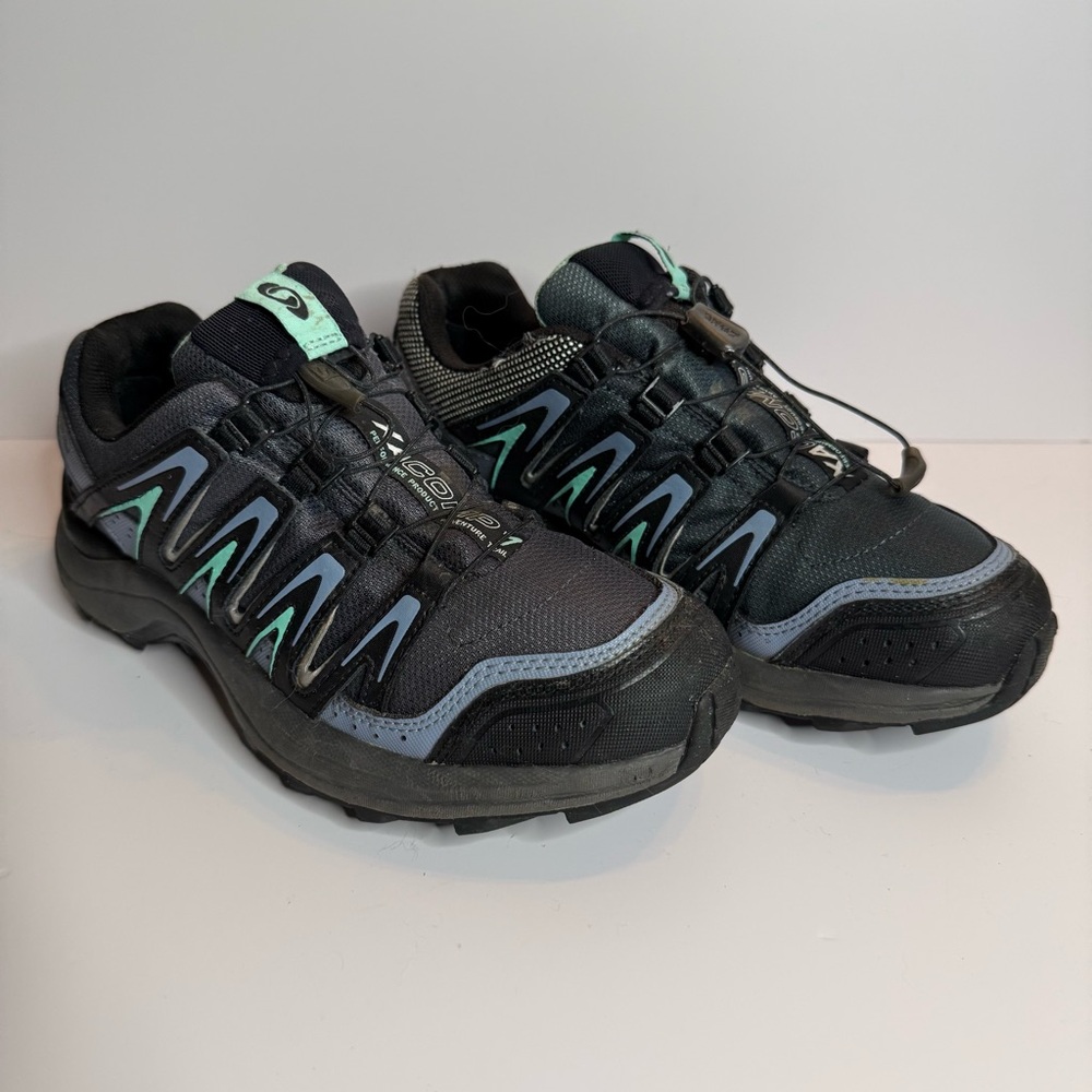 Salomon XA Comp 7 Trail Runners Black and Blue